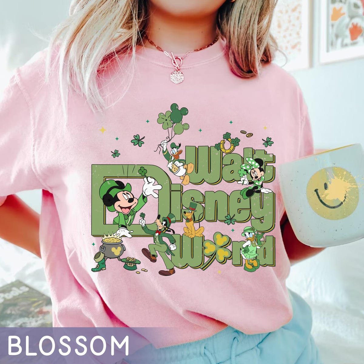 Disney St Patricks Day Mickey Shirt Family Matching Trip Tee