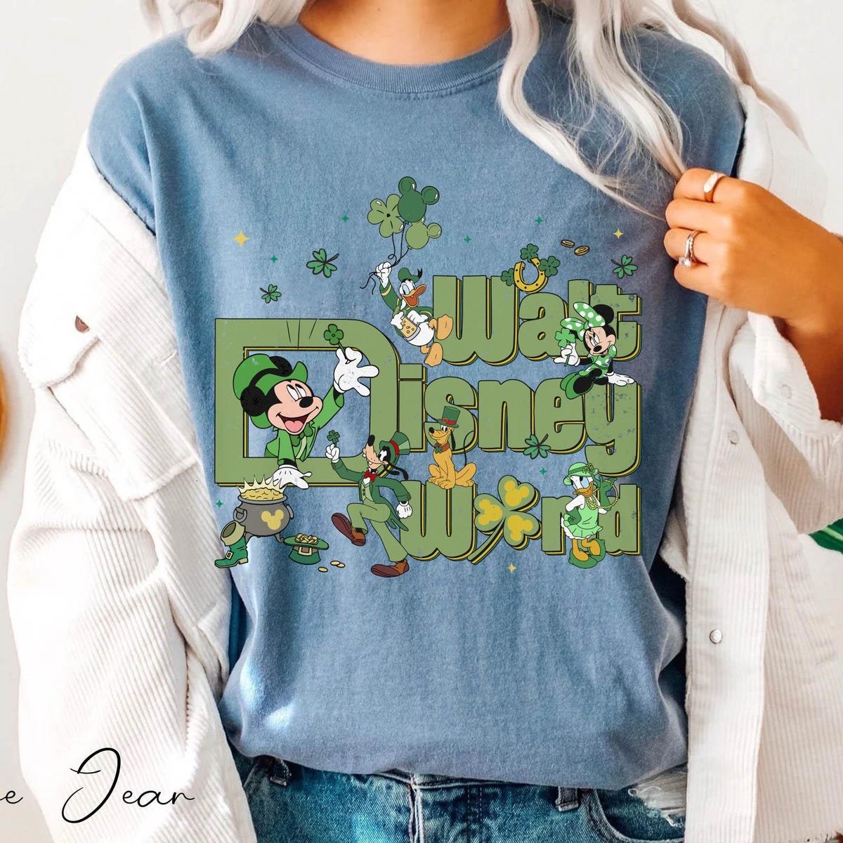 Disney St Patricks Day Mickey Shirt Family Matching Trip Tee