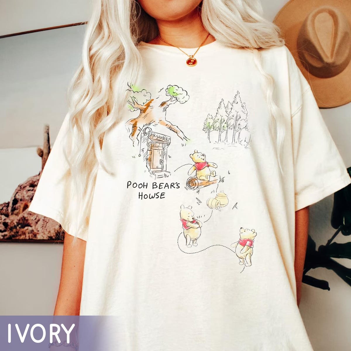 Disney Winnie The Pooh Family Trip Shirt 2025