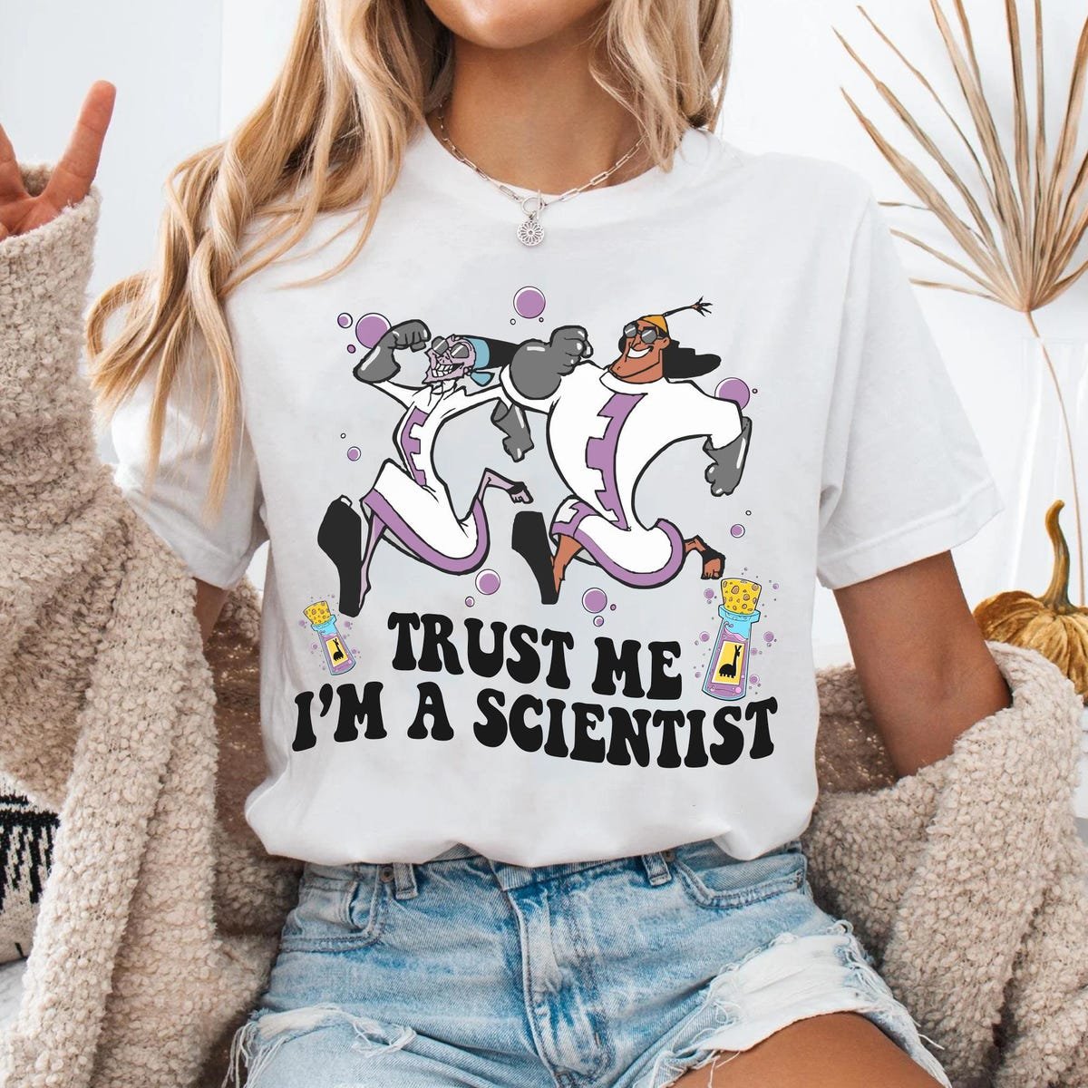 Disney Yzma Kronk Scientist Shirt Magic Kingdom Disneyworld 2025