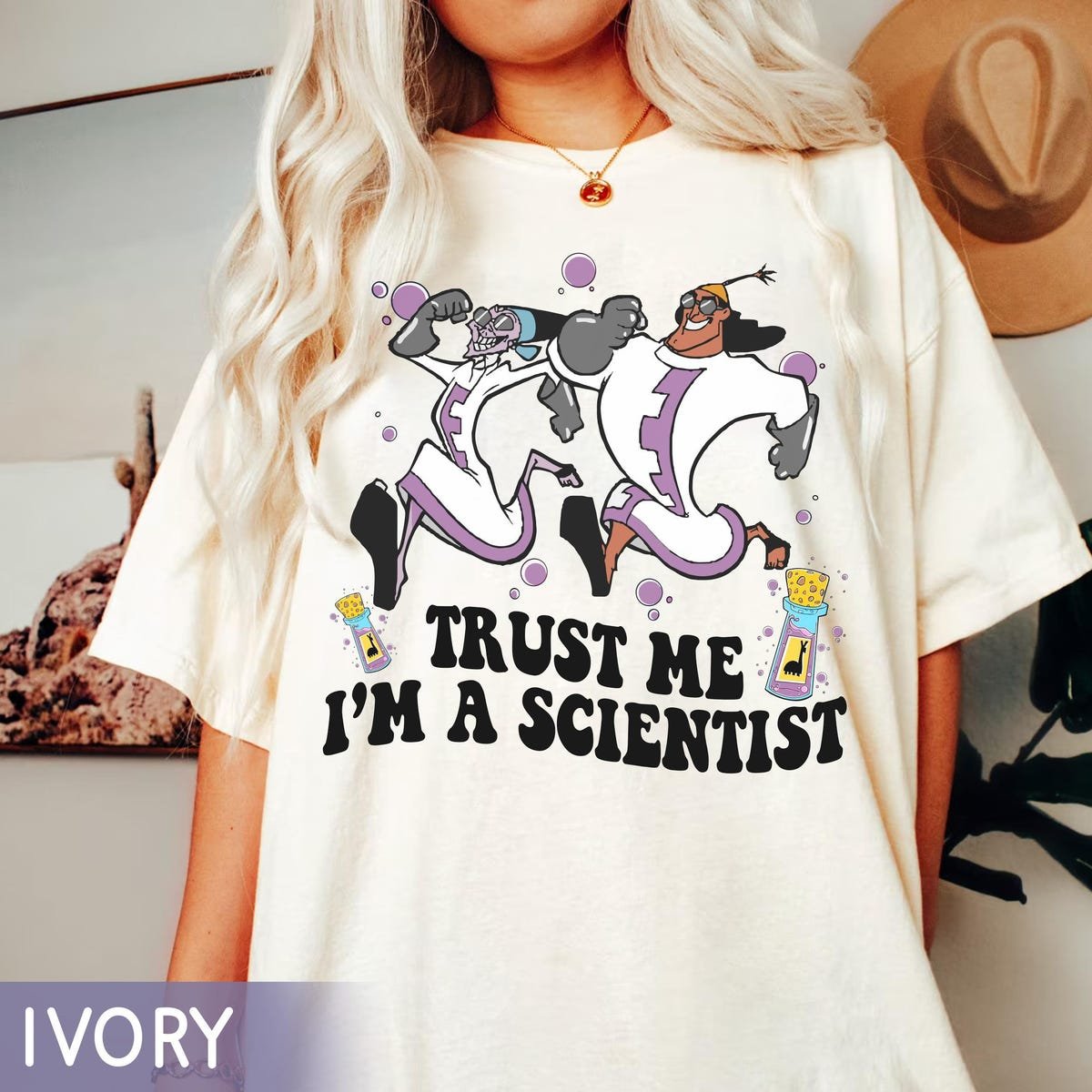 Disney Yzma Kronk Scientist Shirt Magic Kingdom Disneyworld 2025