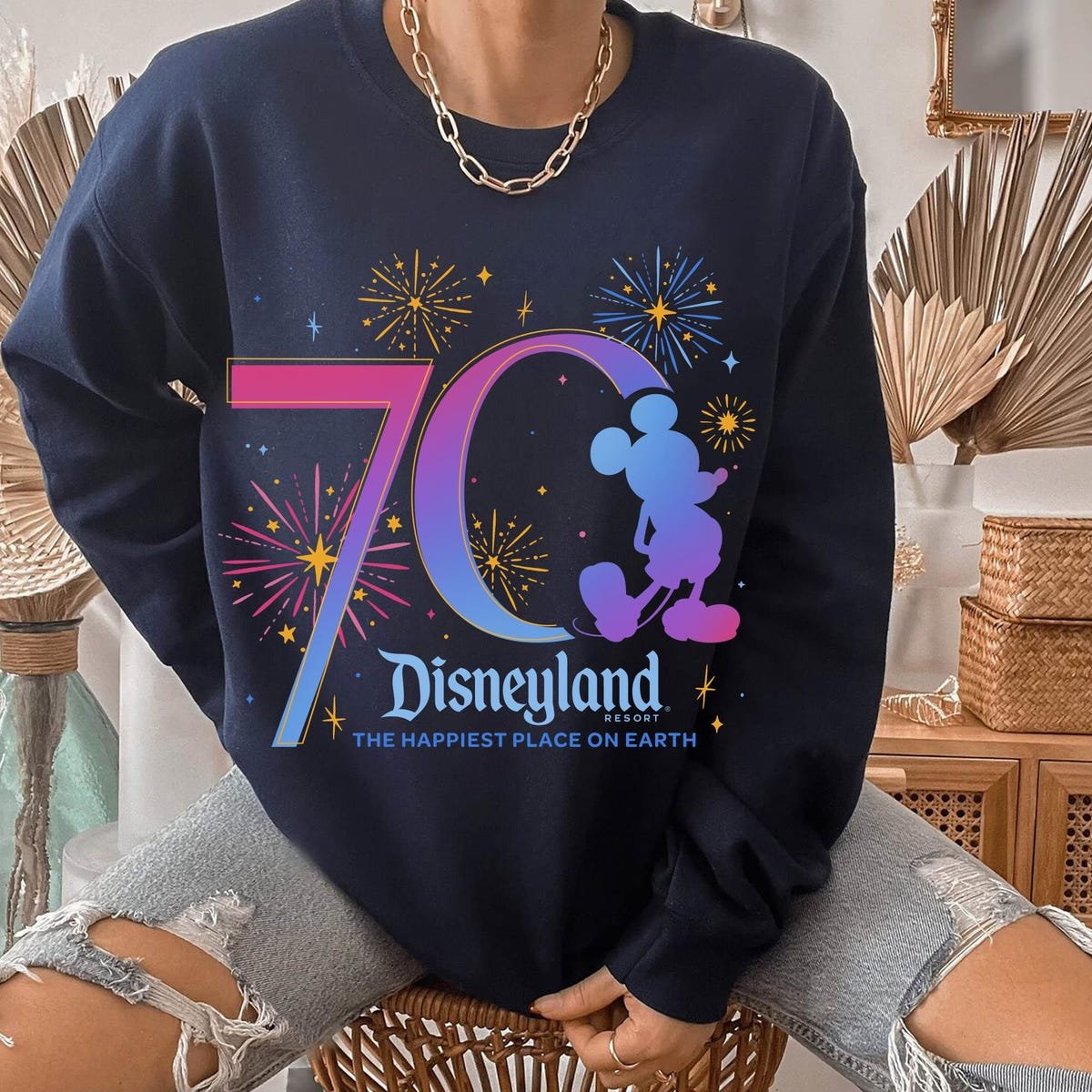 Disneyland 70th Anniversary Shirt Mickey Mouse Family Trip Matching