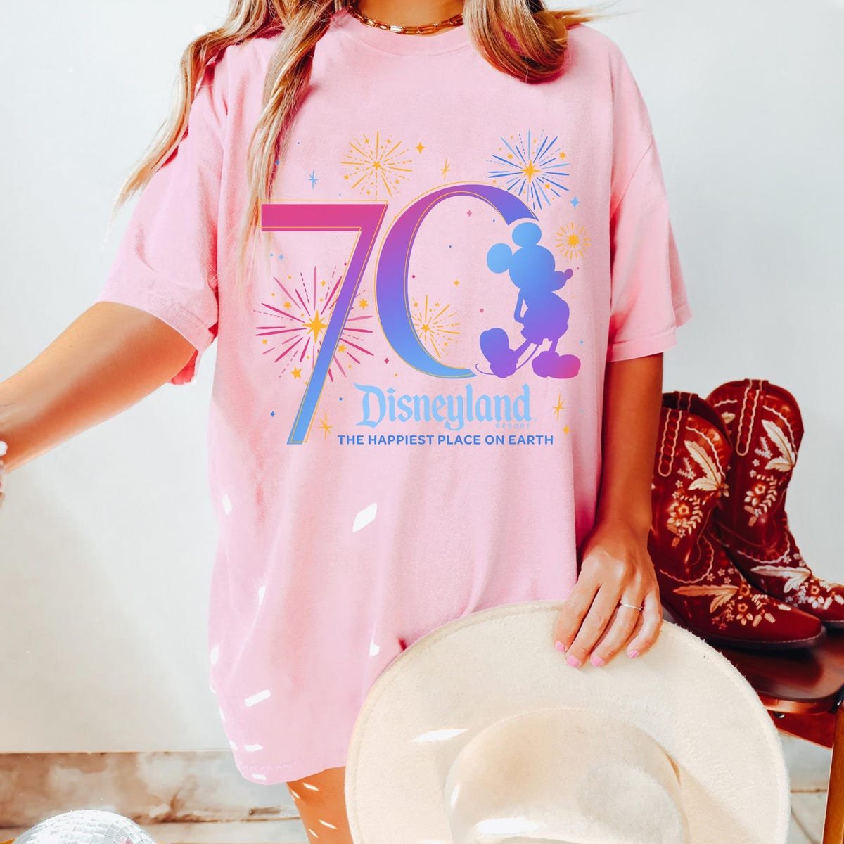 Disneyland 70th Anniversary Shirt Mickey Mouse Family Trip Matching