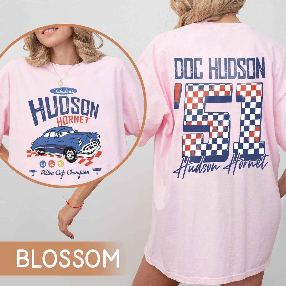 Doc Hudson Shirt Retro Cars 2024 World Trip Comfort Colors T-shirt