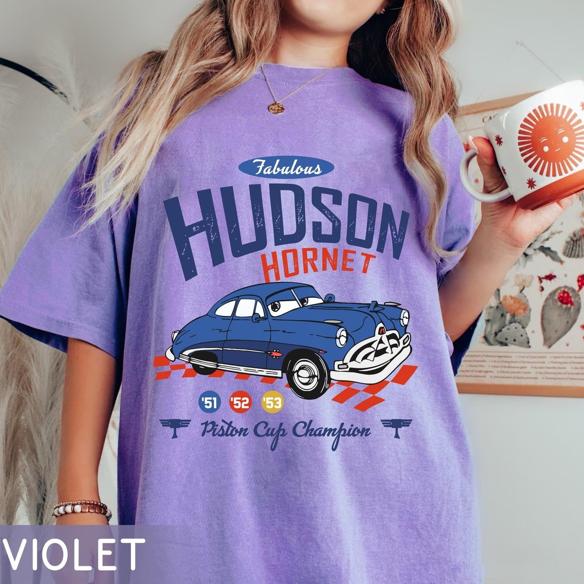 Doc Hudson Shirt Retro Cars 2024 World Trip Comfort Colors T-shirt