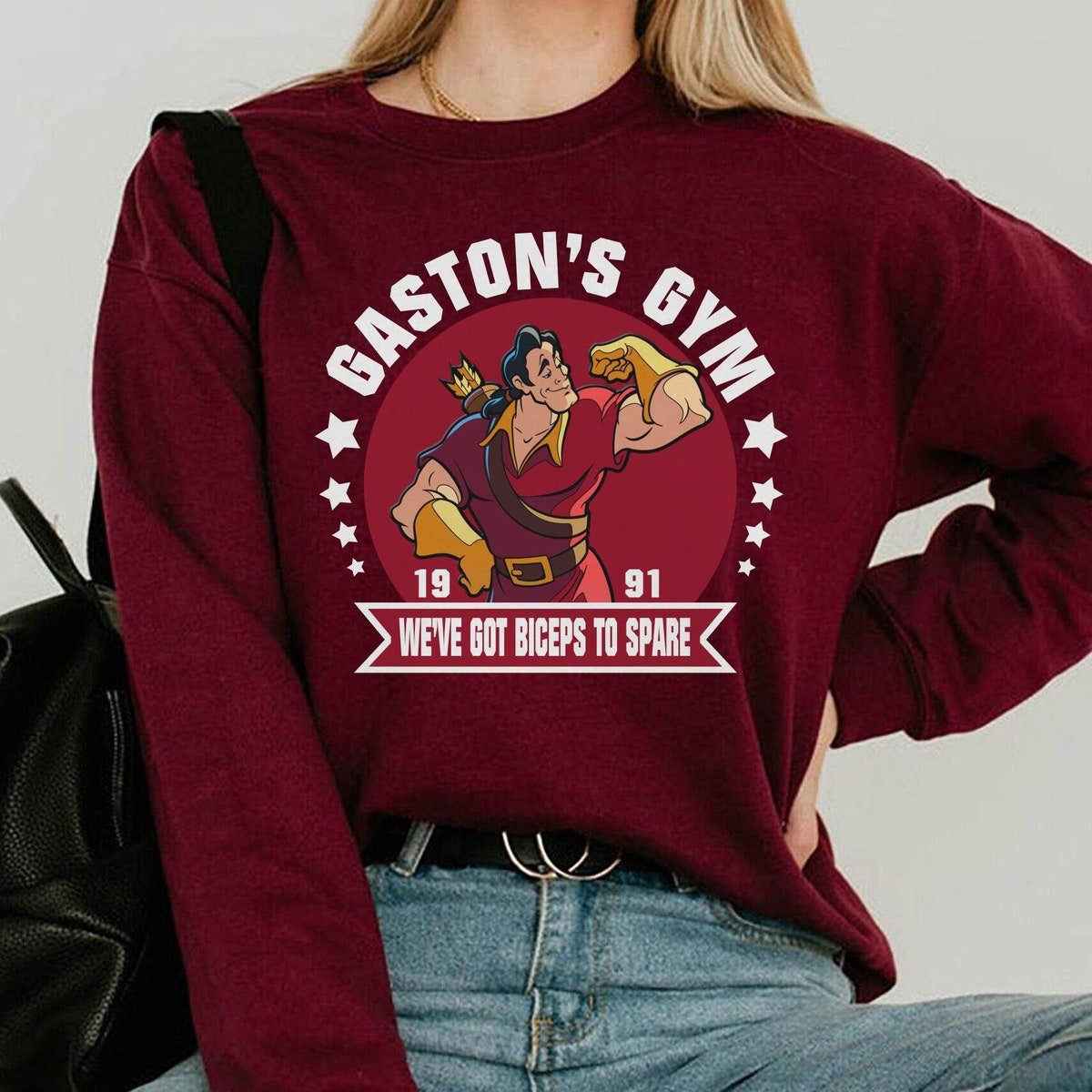 Gaston Gym Shirt Beauty And The Beast 2024 Trip Birthday Gift
