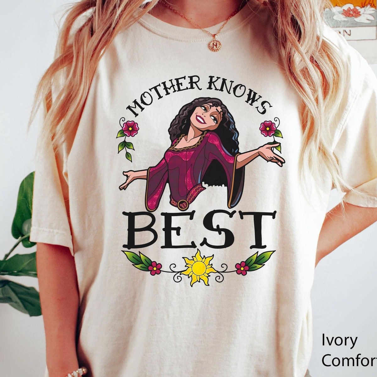 Mother Gothel Tattoo Art Shirt Tangled Villains Mother's Day Gift