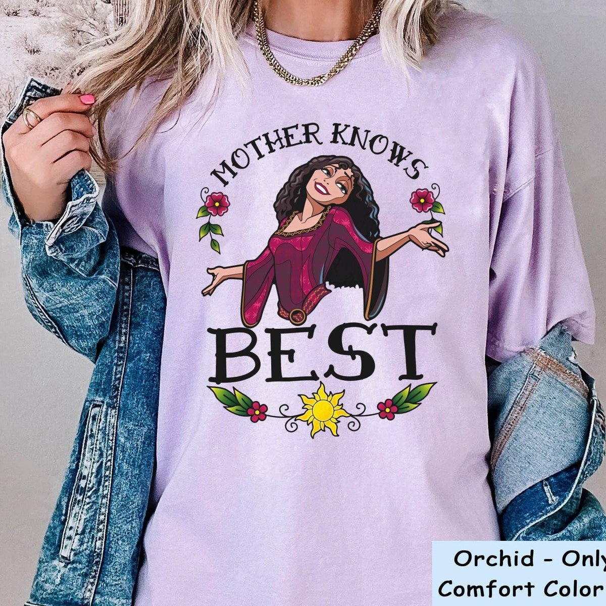 Mother Gothel Tattoo Art Shirt Tangled Villains Mother's Day Gift