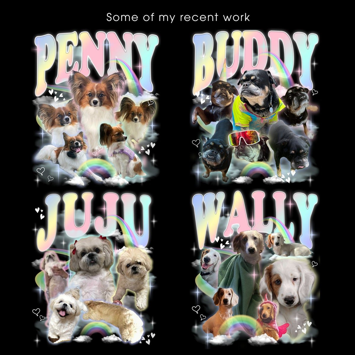 Pet Rainbow Comfort Colors Shirt Customizable Dog Cat Lover Gift