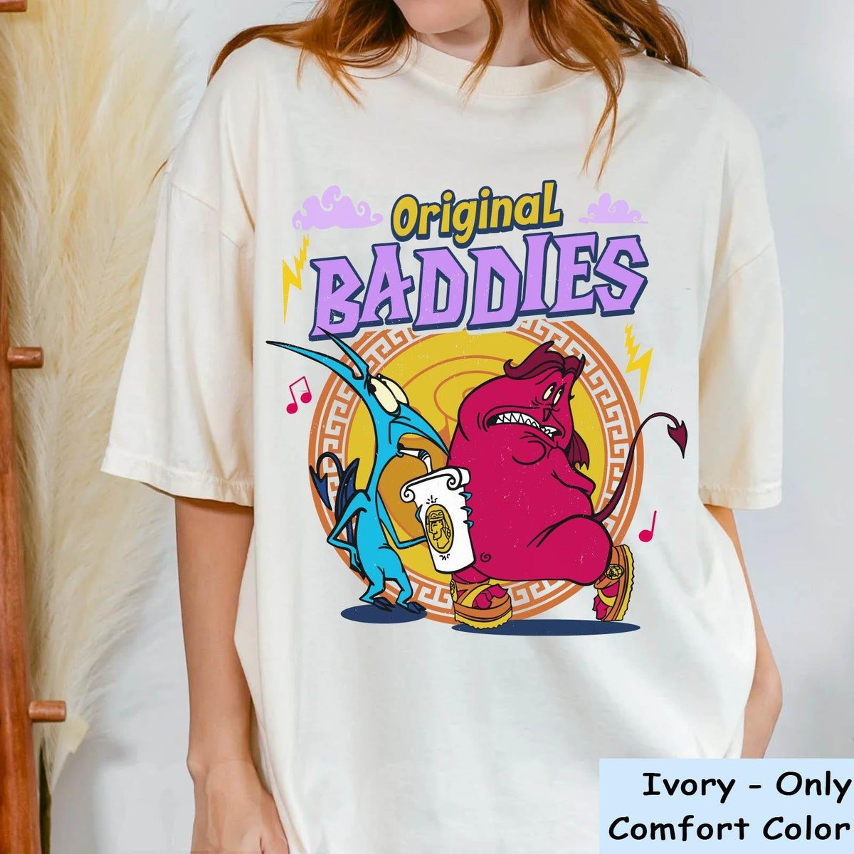 Retro Pain And Panic Disney Villains Shirt Hercules Family Tee