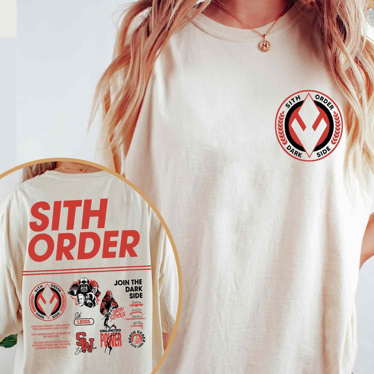 Star Wars Sith Dark Order Shirt Disney Trip 2024