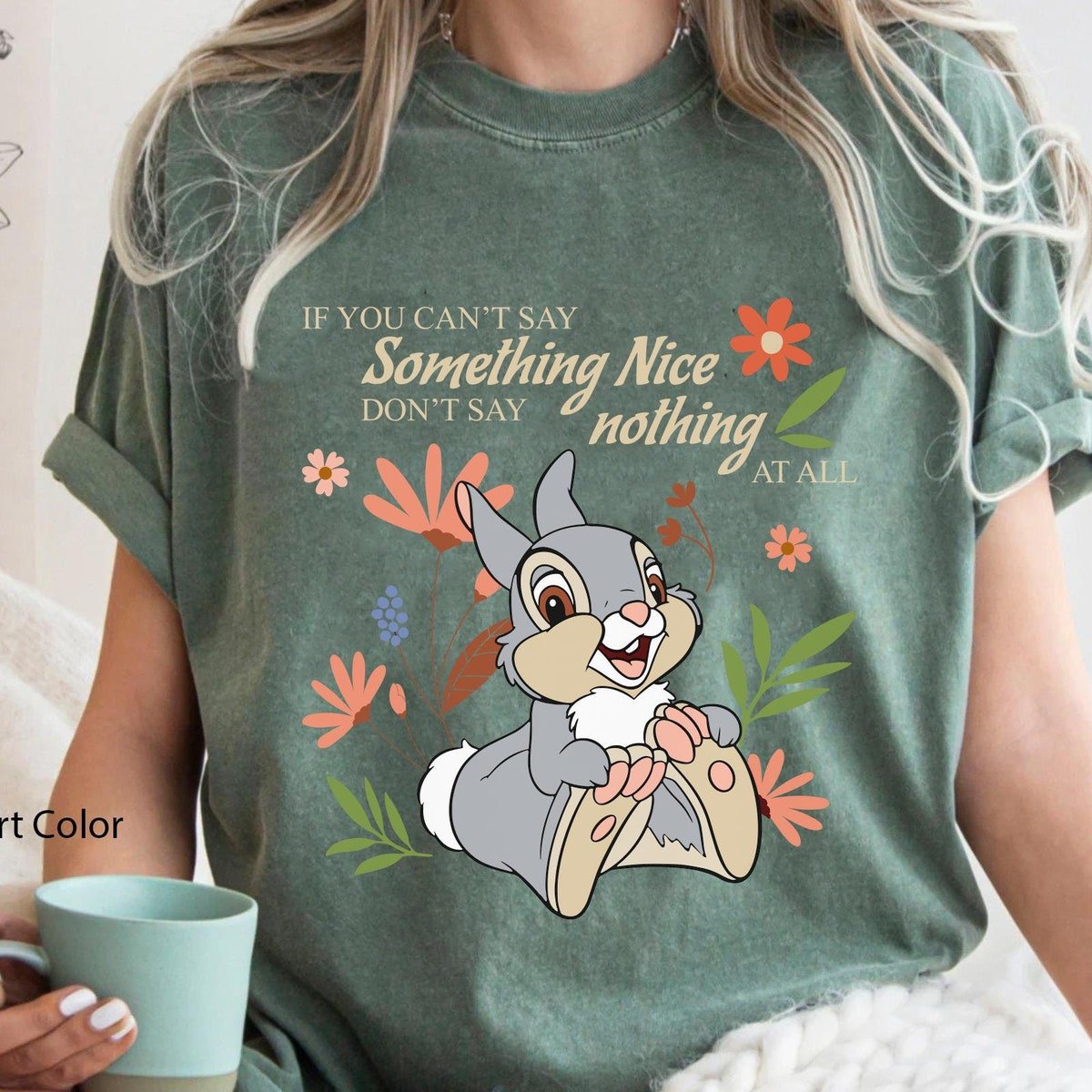 Thumper Vintage Bambi Shirt Family Trip Comfort Colors Tee.jpg