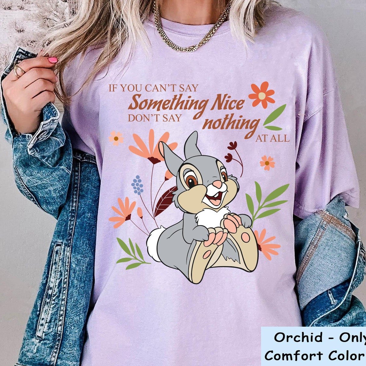 Thumper Vintage Bambi Shirt Family Trip Comfort Colors Tee.jpg