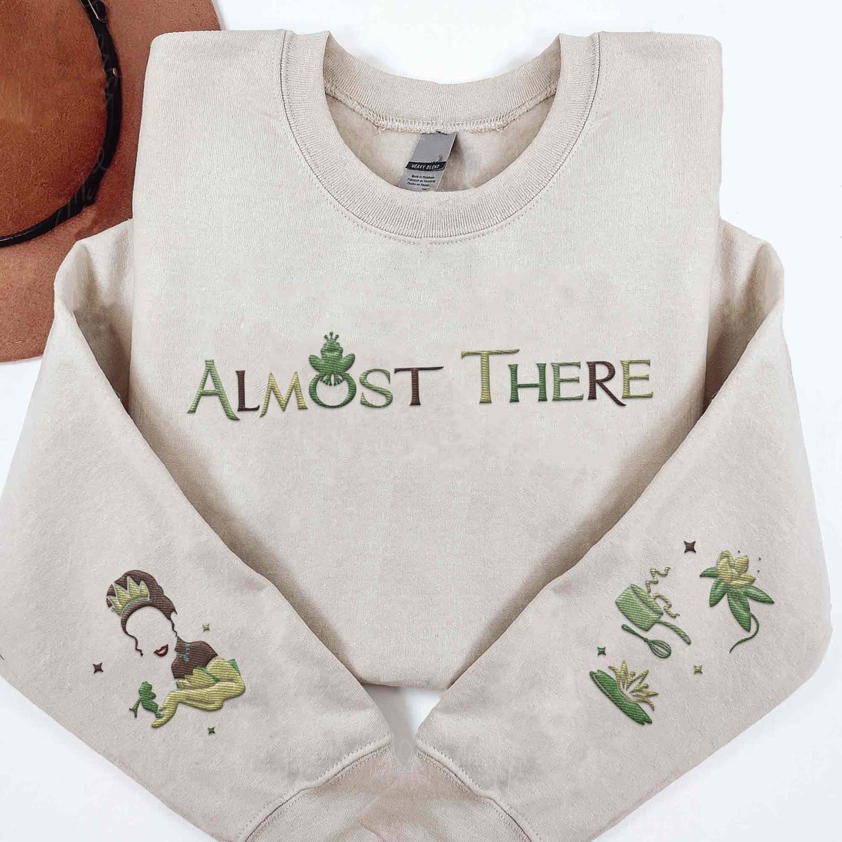 Tiana Princess Sweatshirt Disney Embroidery Shirt