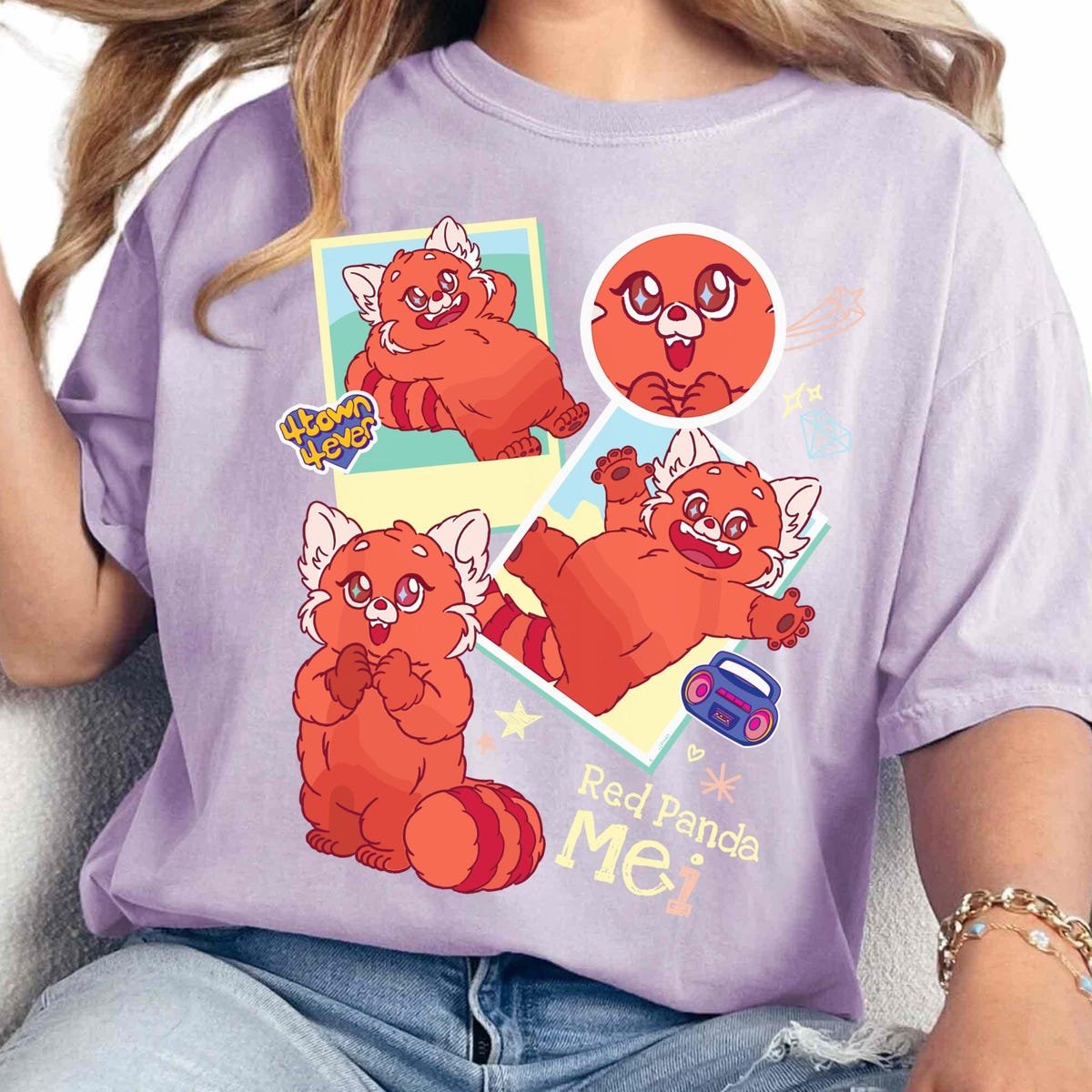 Turning Red Panda Mei Shirt Disney Family Trip 2024 Matching