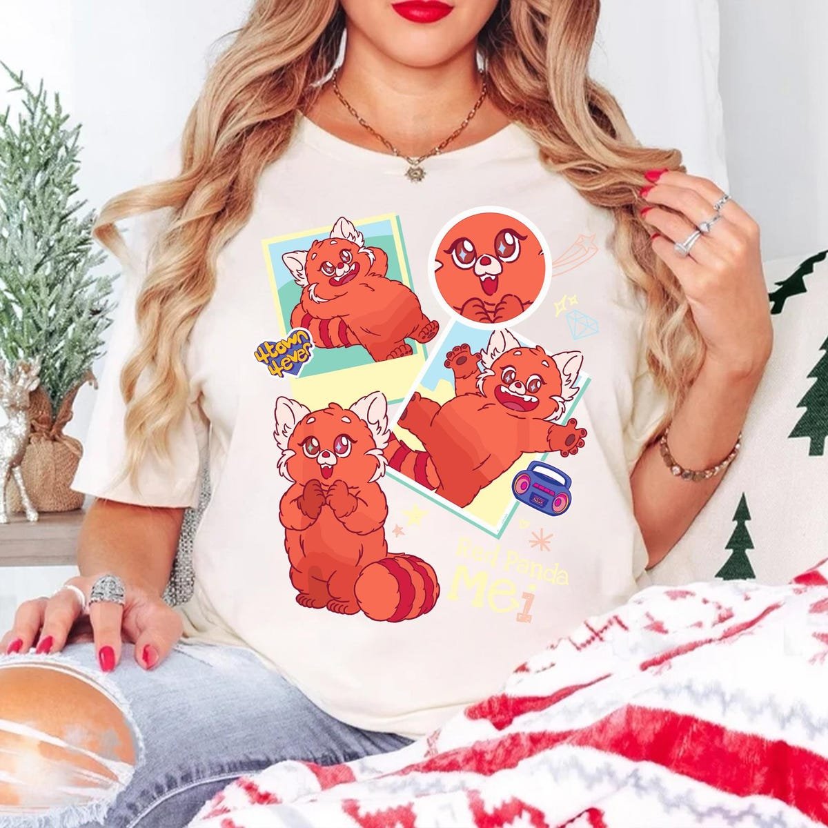 Turning Red Panda Mei Shirt Disney Family Trip 2024 Matching