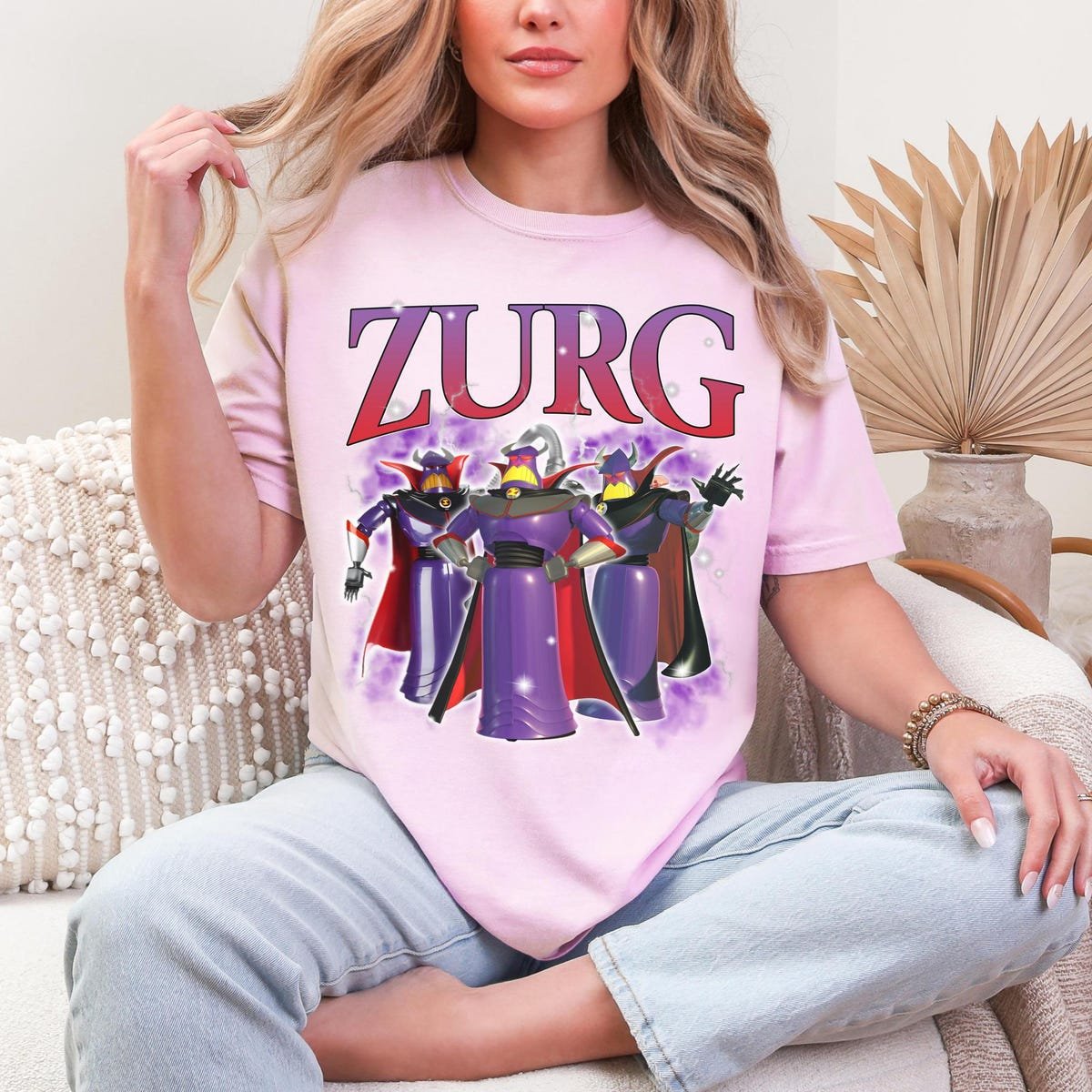 Vintage Emperor Zurg Shirt Disney Toy Story Matching Family Tee