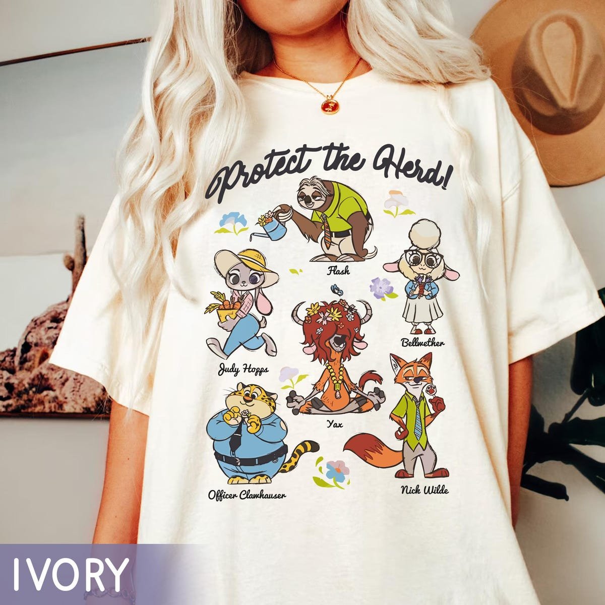 Zootopia Characters Shirt Judy Hopps Nick Wilde Family Disney Trip