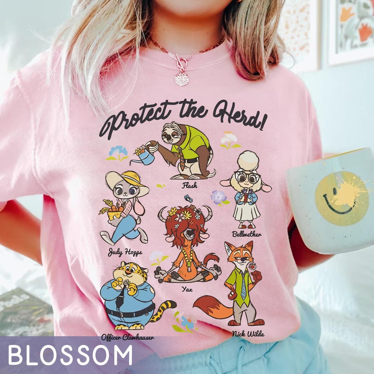 Zootopia Characters Shirt Judy Hopps Nick Wilde Family Disney Trip