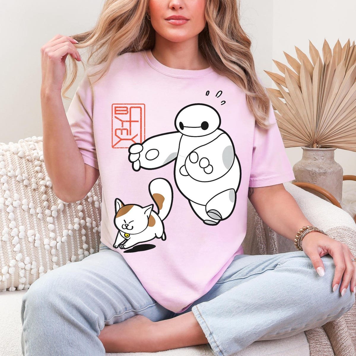 Baymax Cat Shirt Big Hero 6 Disney Family Matching T-Shirt