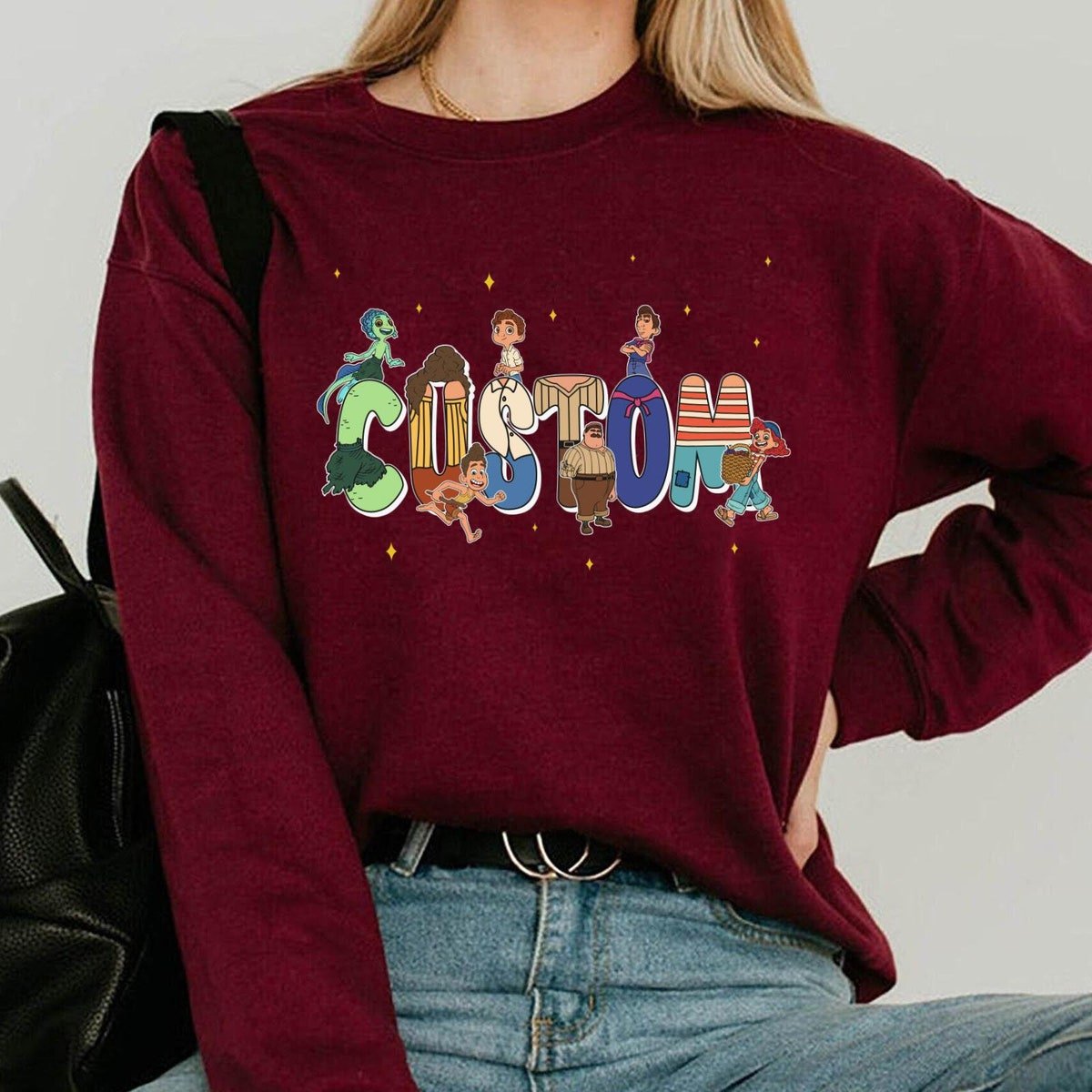 Disney Luca Family Shirt Custom Name Personalized Disneyland Matching Tee