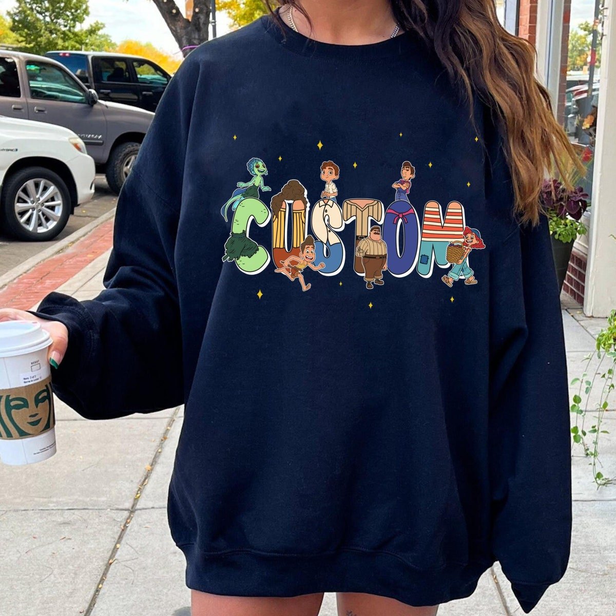 Disney Luca Family Shirt Custom Name Personalized Disneyland Matching Tee