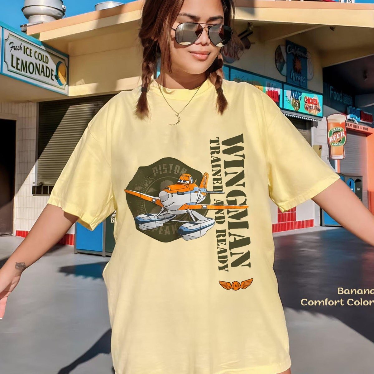 Disney Planes Retro Dusty Crophopper Shirt for Disneyland Trips