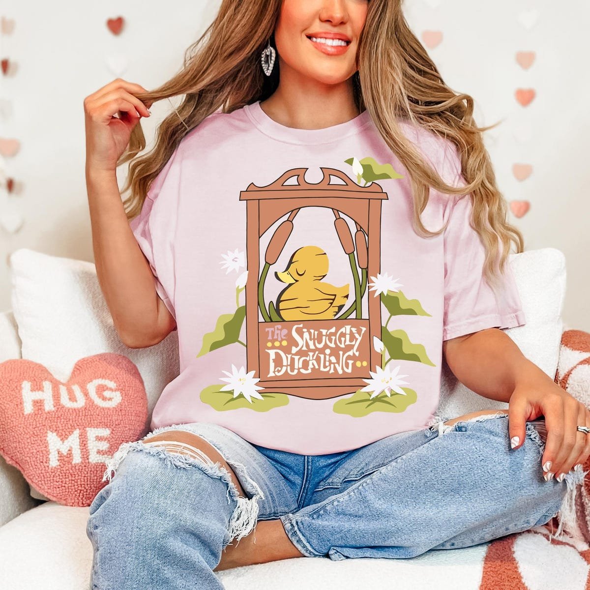 Disney Snuggly Duckling Shirt Tangled Rapunzel Tee Family Trip Gift