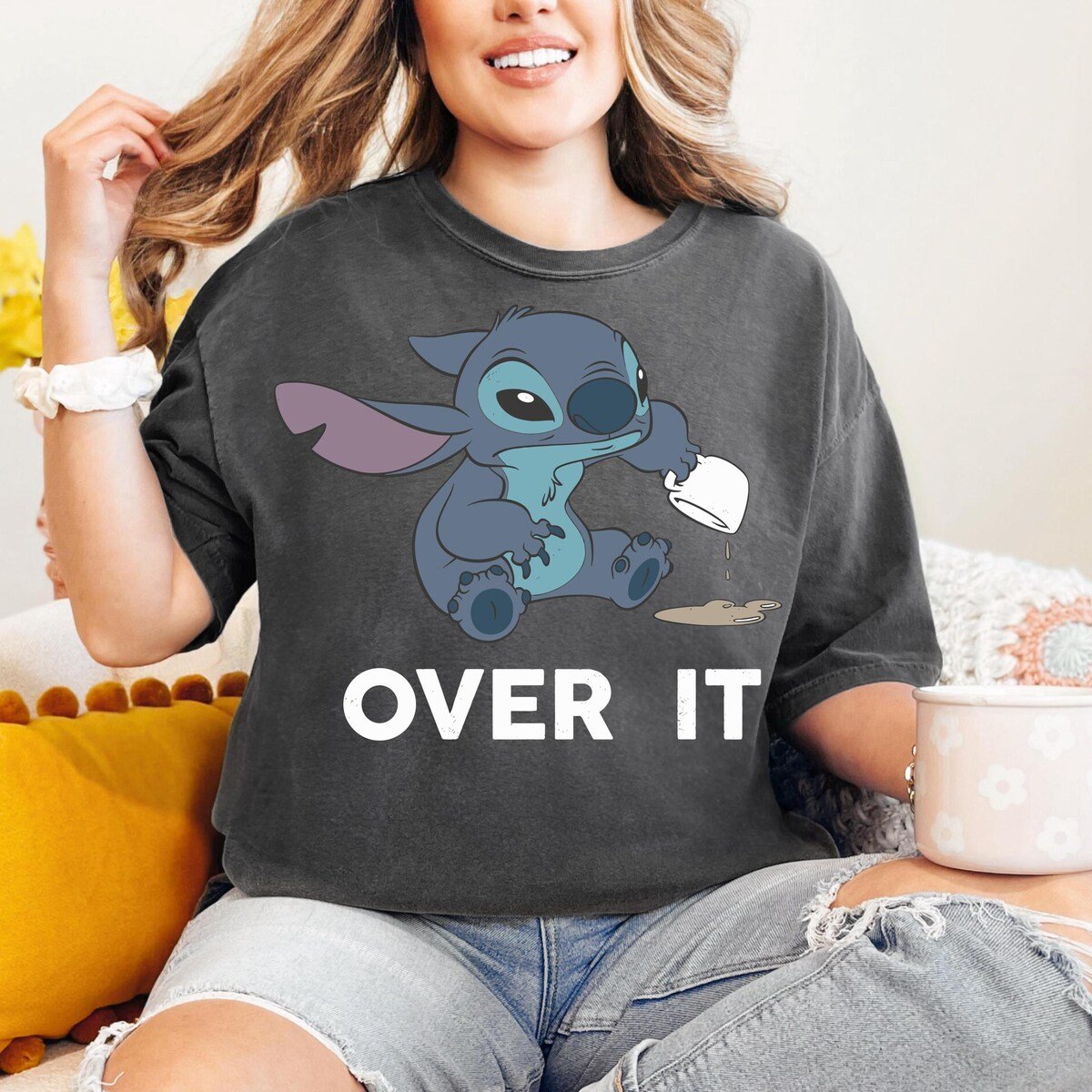 Disney Stitch Shirt Funny Lilo And Stitch Tee Disneyland Family Trip