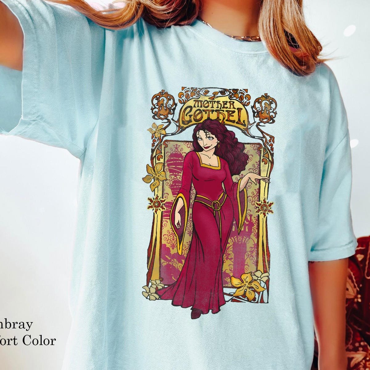 Disney Tangled Mother Gothel Portrait Shirt for Mother's Day