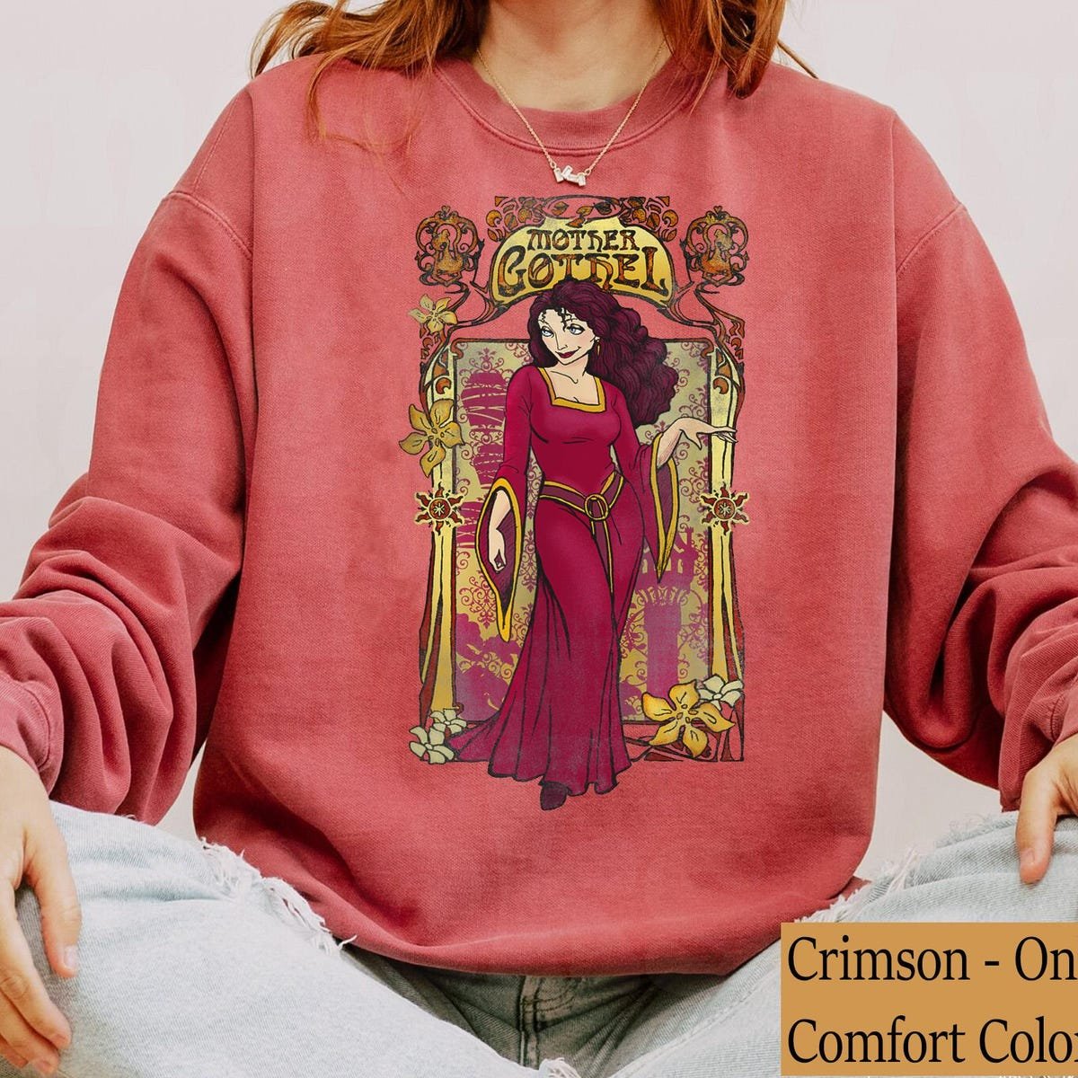 Disney Tangled Mother Gothel Portrait Shirt for Mother's Day