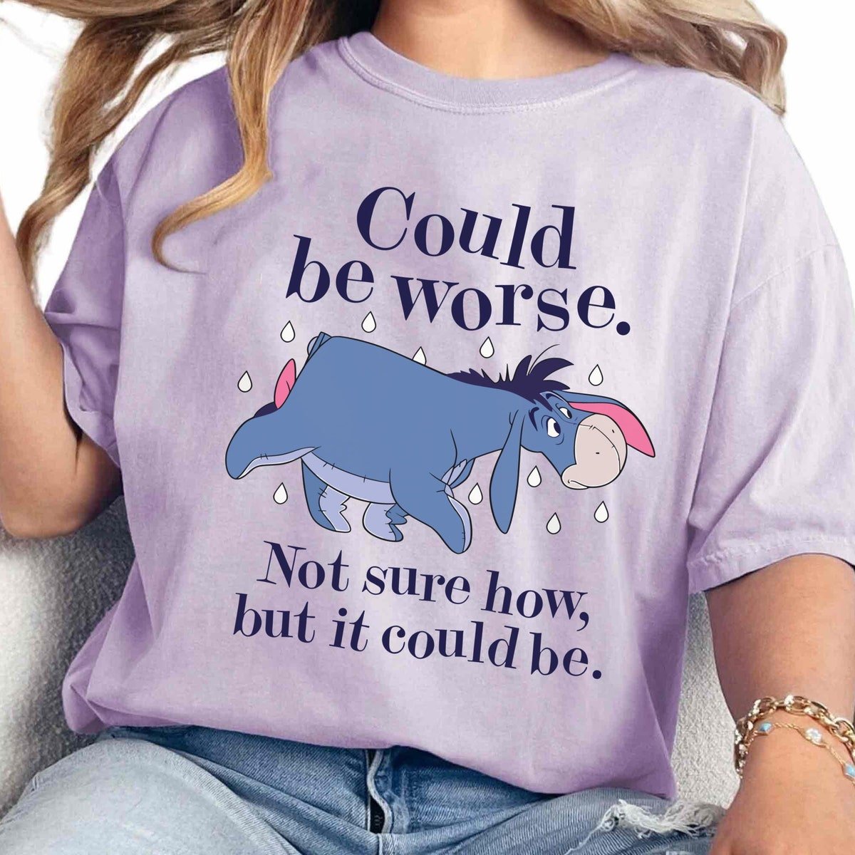 Eeyore Comfort Colors Shirt Vintage Winnie The Pooh Disney T-shirt