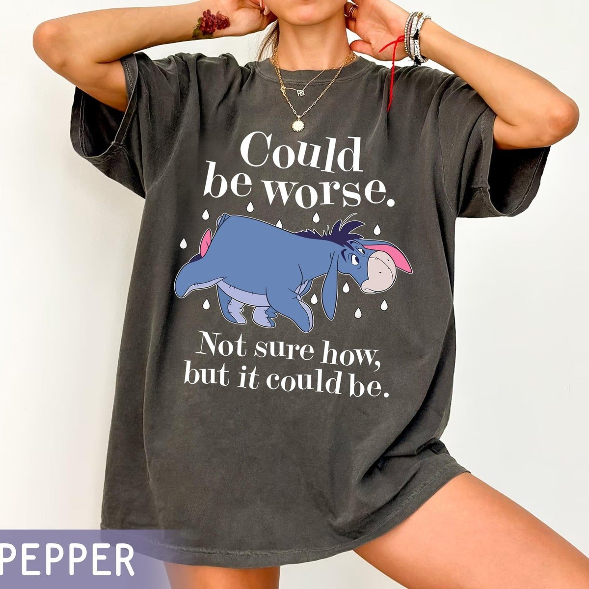Eeyore Comfort Colors Shirt Vintage Winnie The Pooh Disney T-shirt