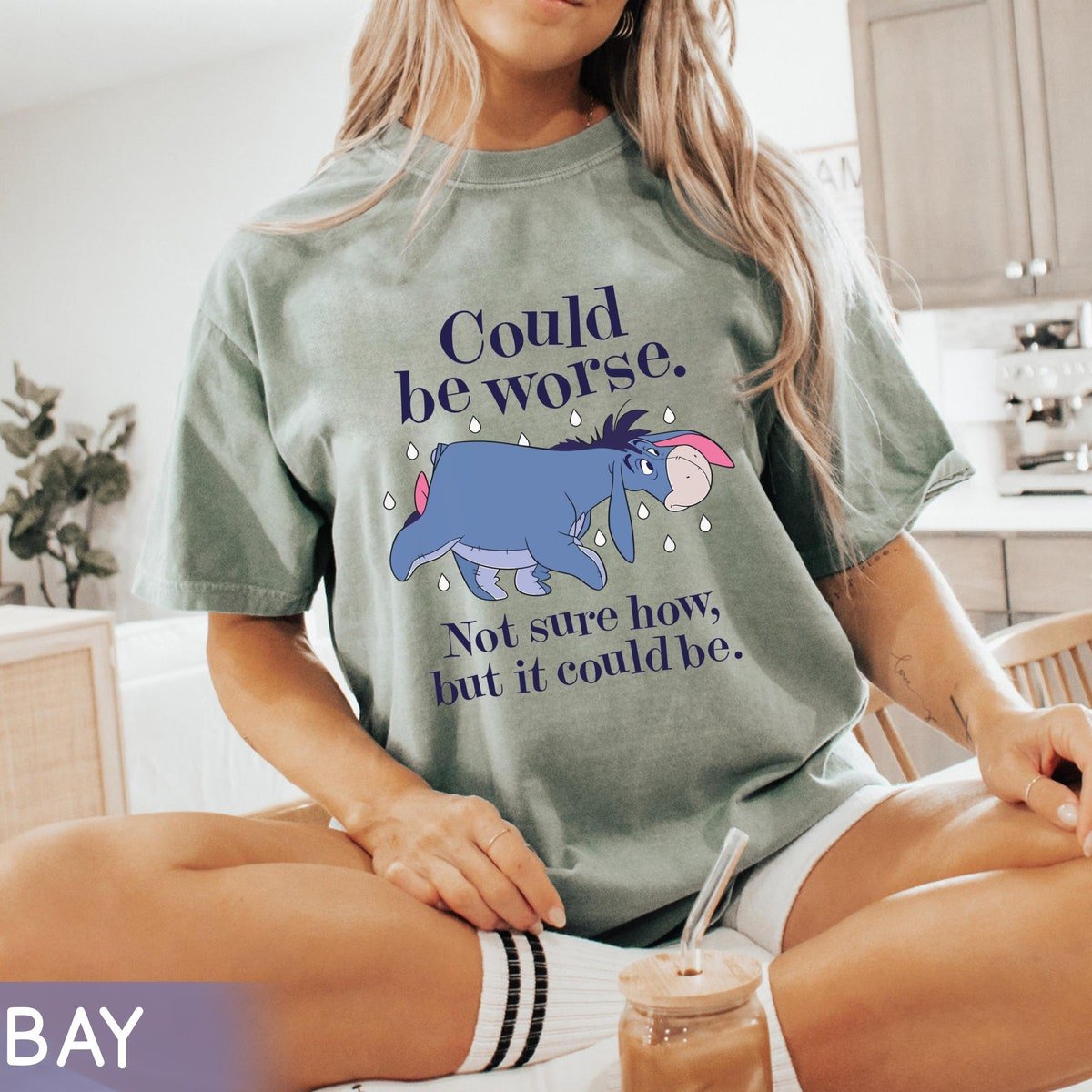 Eeyore Comfort Colors Shirt Vintage Winnie The Pooh Disney T-shirt