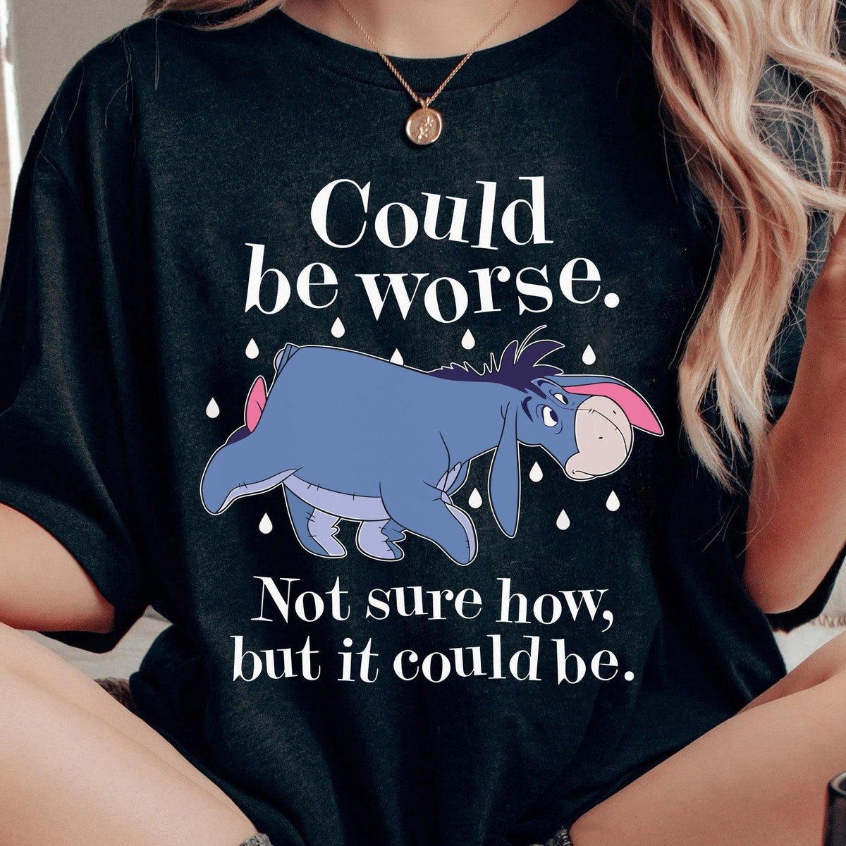 Eeyore Comfort Colors Shirt Vintage Winnie The Pooh Disney T-shirt