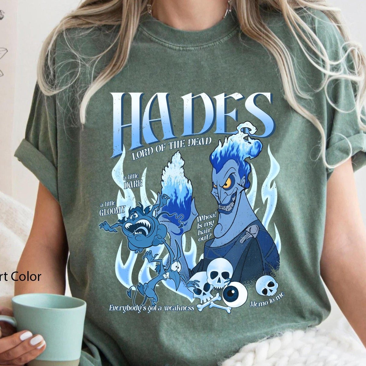 Hades Lord of the Dead T-Shirt Hercules Villain 2024 Family Gift