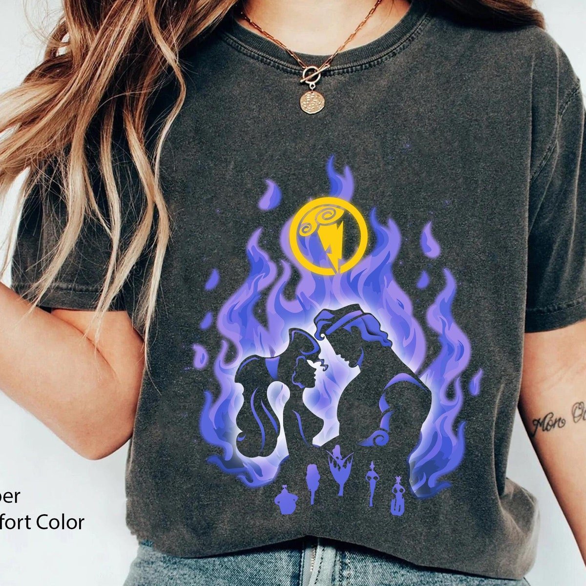 Hercules Megara T Shirt Retro Disney Family Matching Shirt