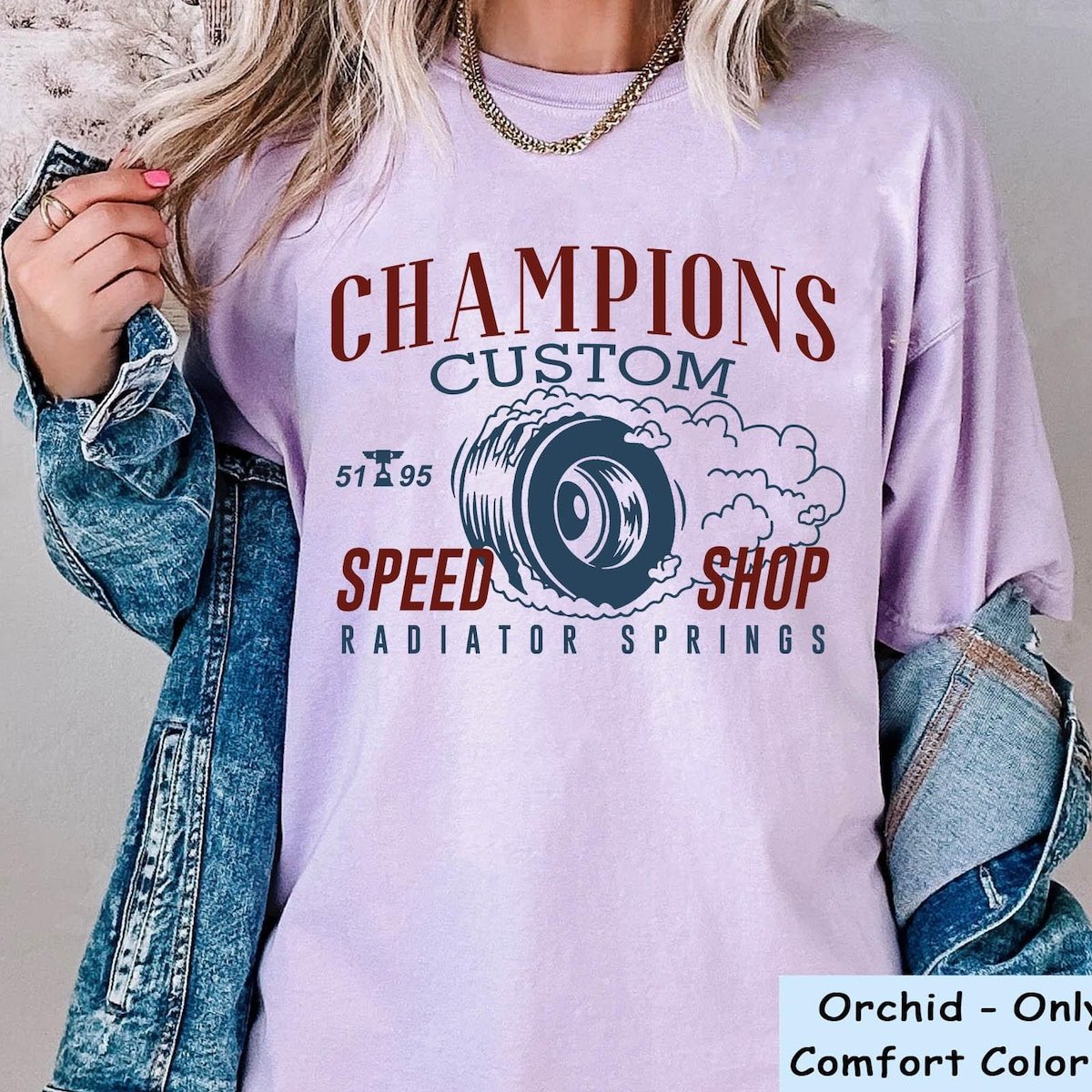 Hudson Hornet Champions T-shirt Disney Cars Family Matching