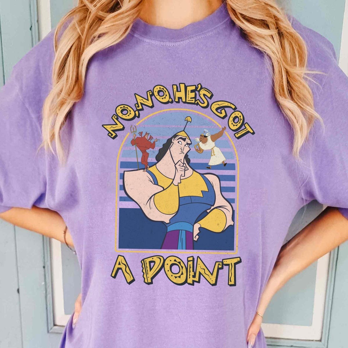 Kronk Angel Devil Comfort Colors Shirt Funny Disneyland Family Trip Tee