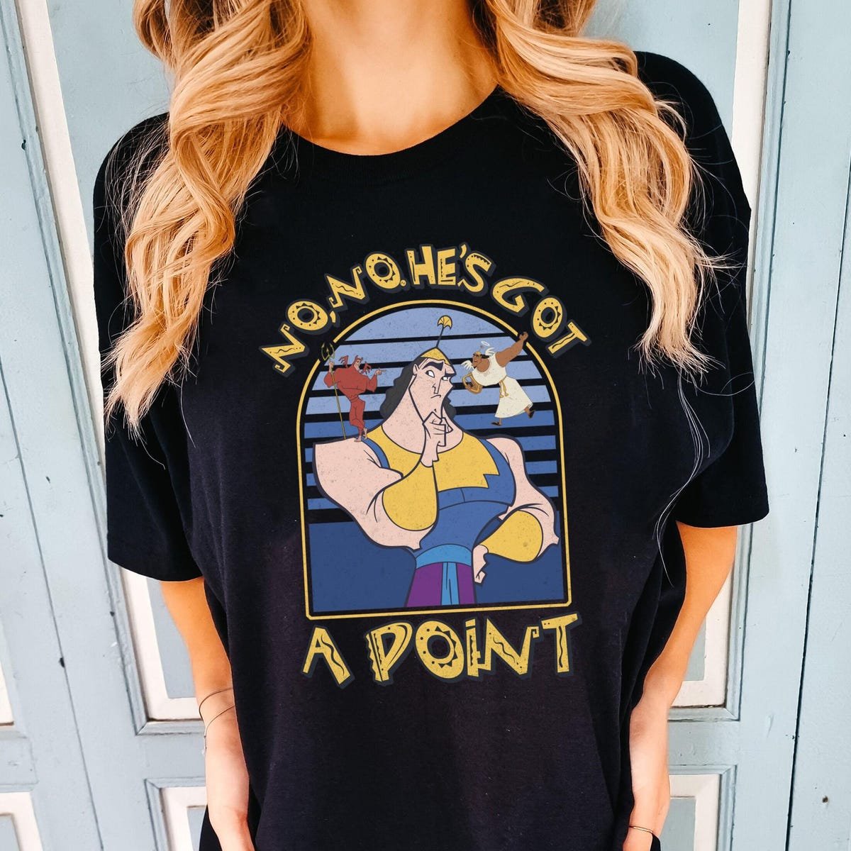 Kronk Angel Devil Comfort Colors Shirt Funny Disneyland Family Trip Tee