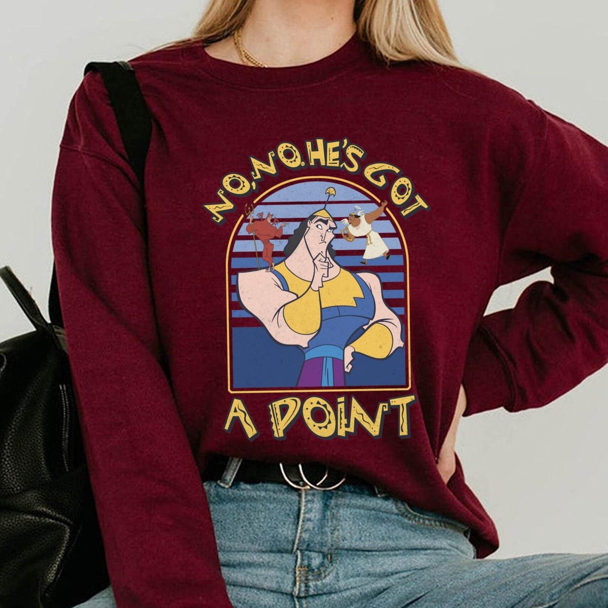 Kronk Angel Devil Comfort Colors Shirt Funny Disneyland Family Trip Tee