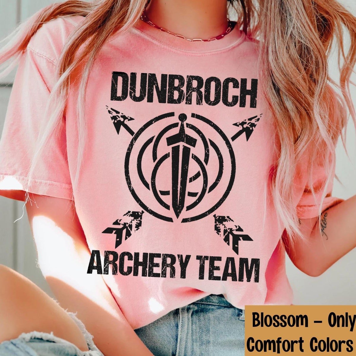 Merida Brave Archery Team T-shirt 2024 Magic Kingdom Trip