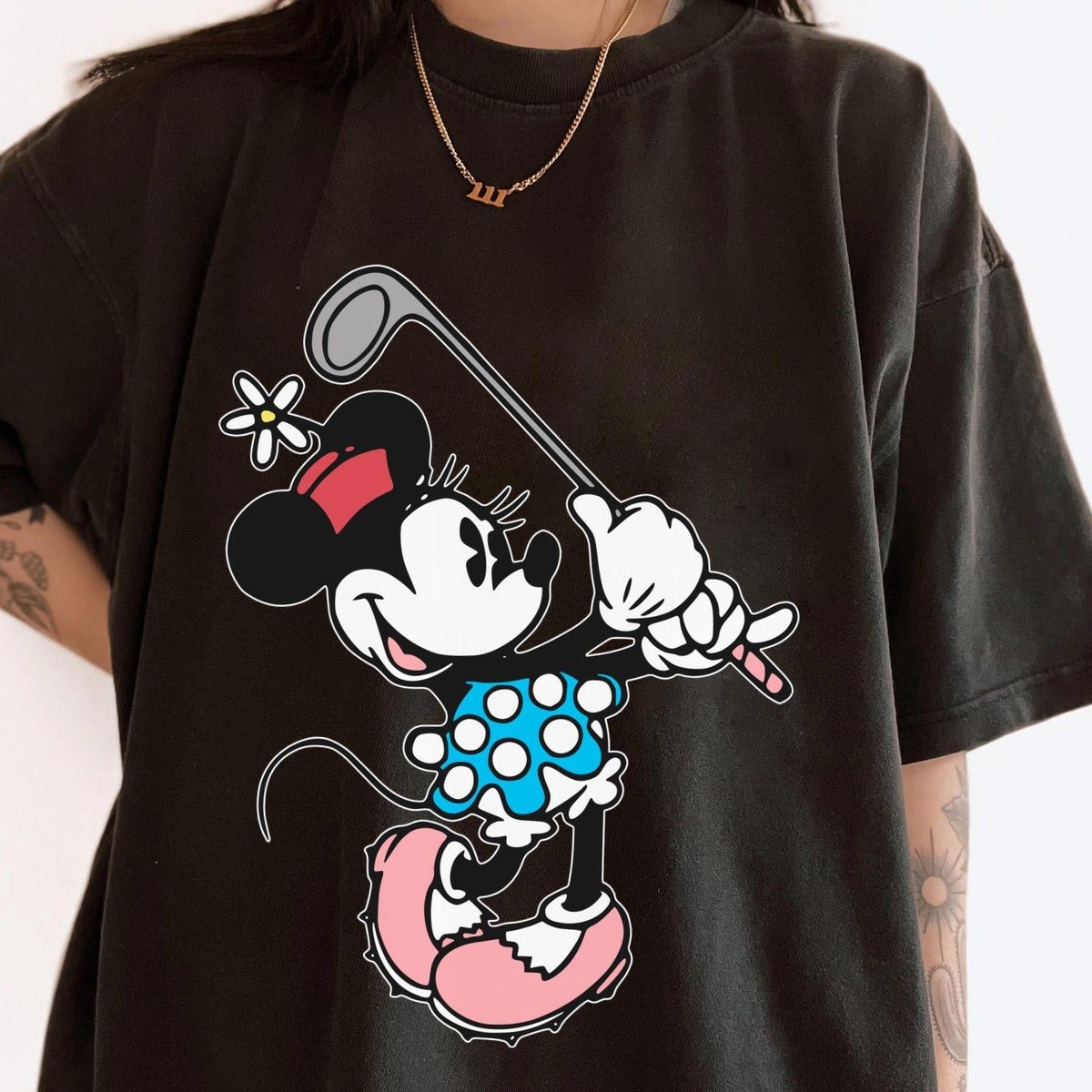 Mickey Minnie Mouse Golf Family Shirts Matching Sport Tees