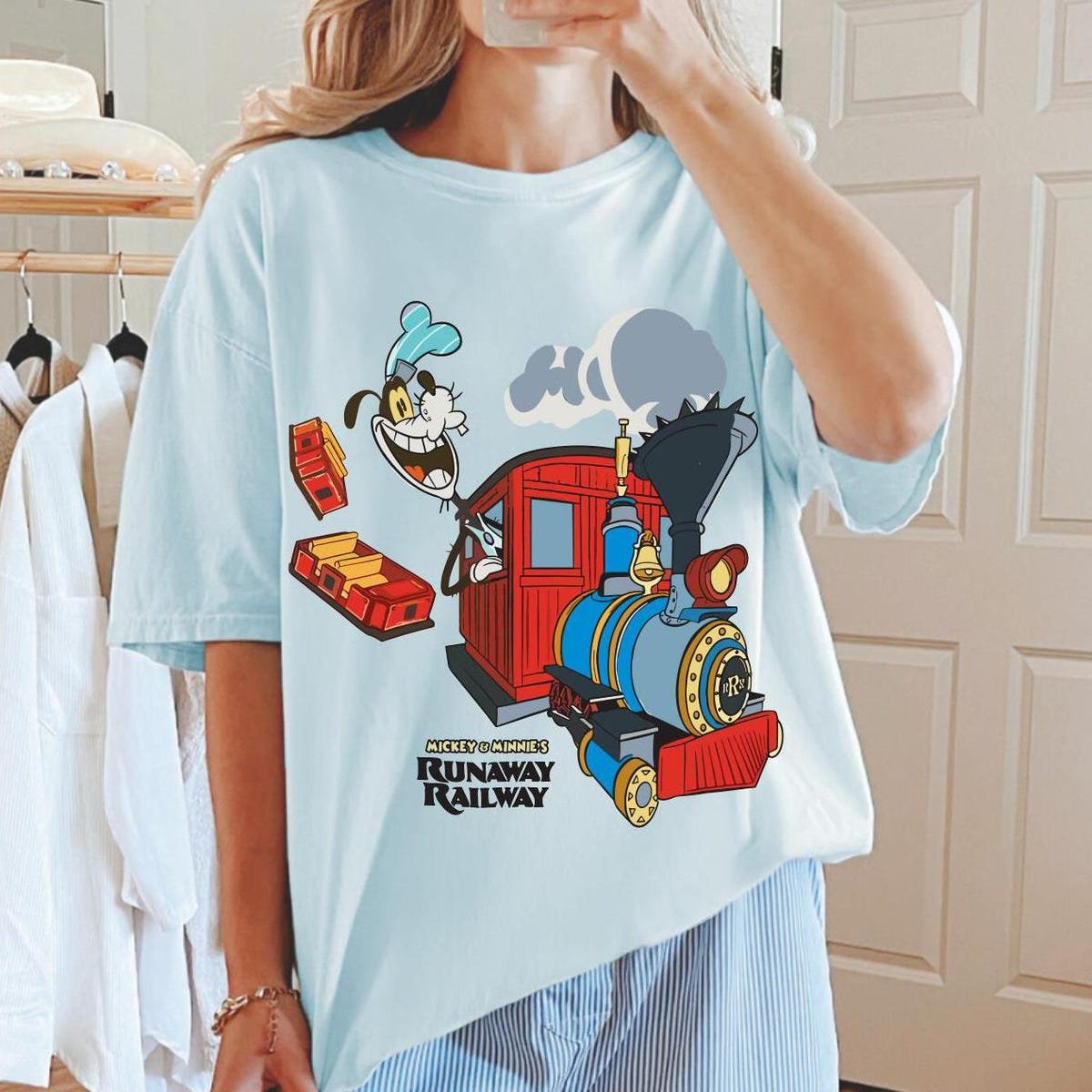 Mickey Minnie Runaway Railroad Shirt Funny Disney Parks T-Shirt