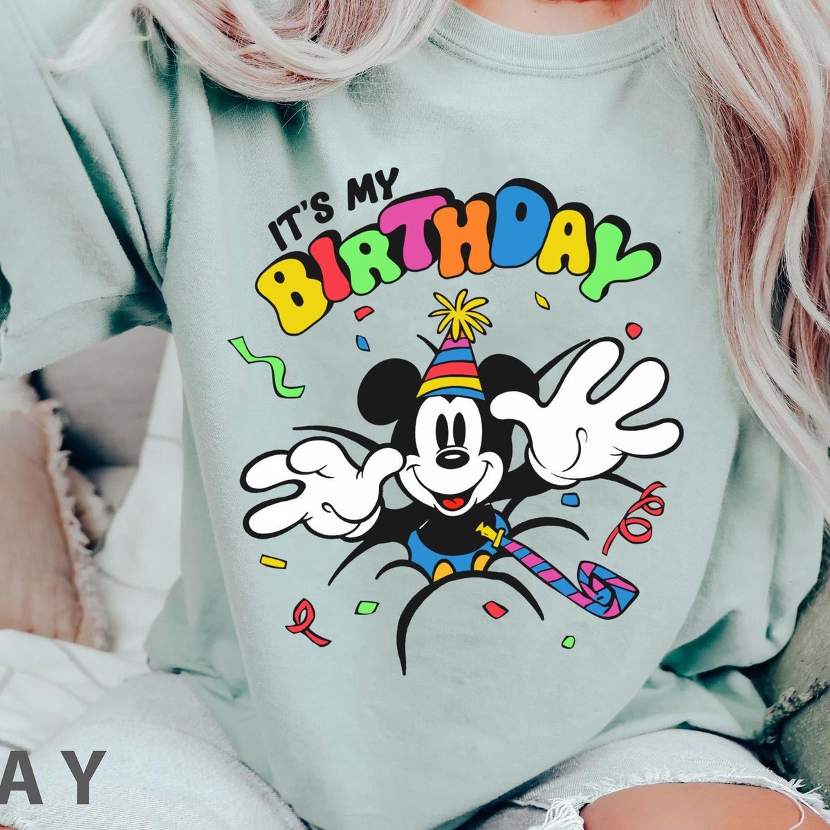 Mickey Mouse Birthday Shirt 2024 Trip Gift for Boys and Girls