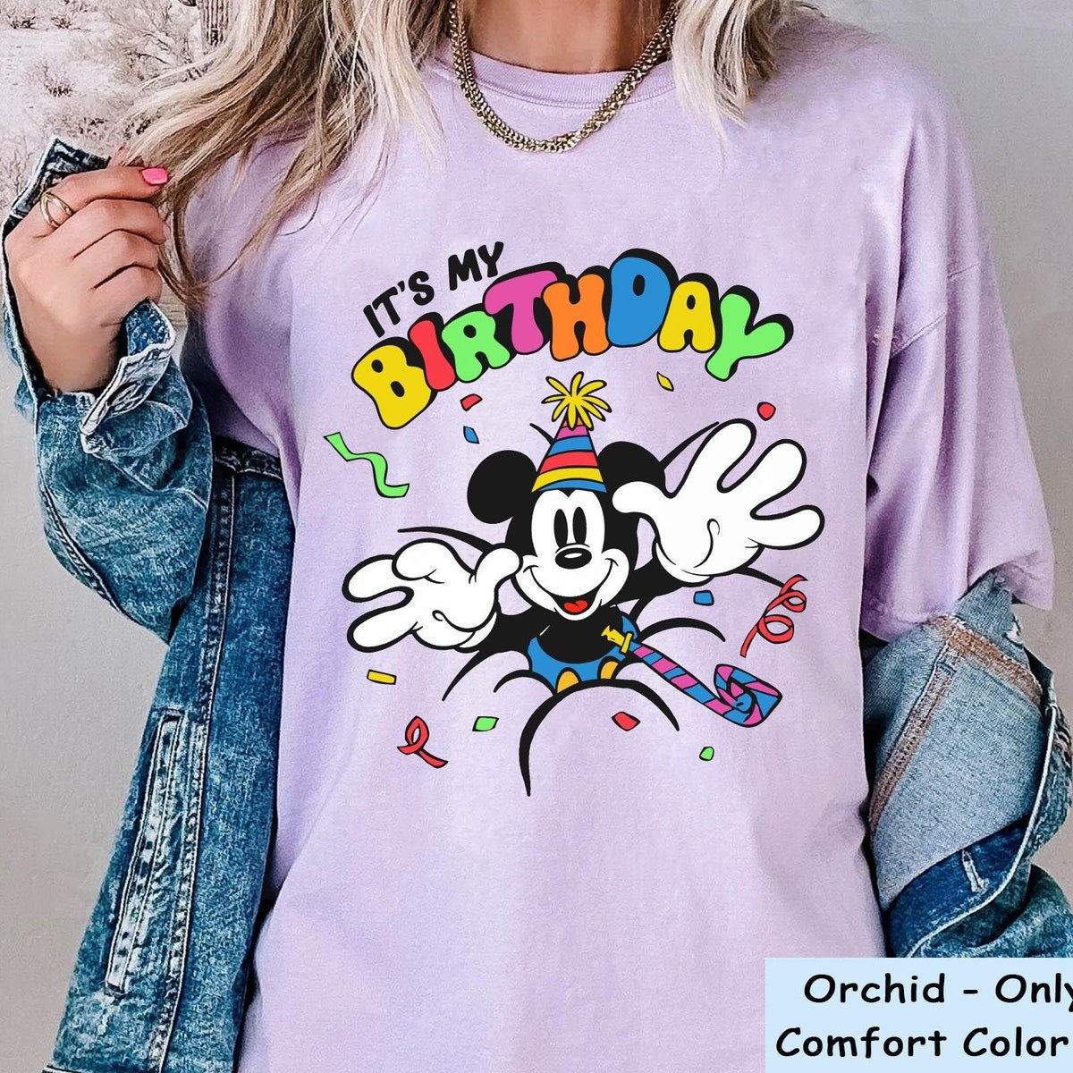 Mickey Mouse Birthday Shirt 2024 Trip Gift for Boys and Girls