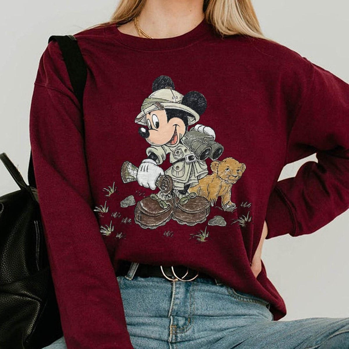 Mickey Mouse Safari Shirt Disney Animal Kingdom Tee Family Trip Gift