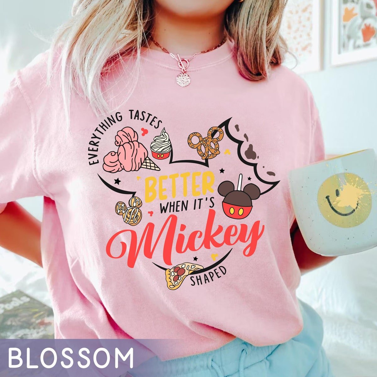 Mickey Mouse Snacks Shirt Retro Disney Family Trip 2024 Tee