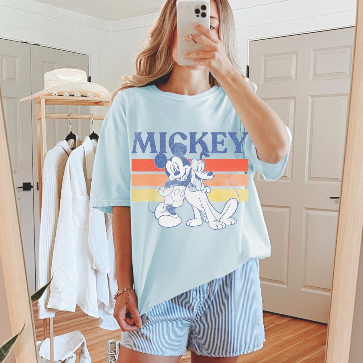 Mickey Pluto Retro Shirt Disney Friends Tee Disneyland Birthday Gift