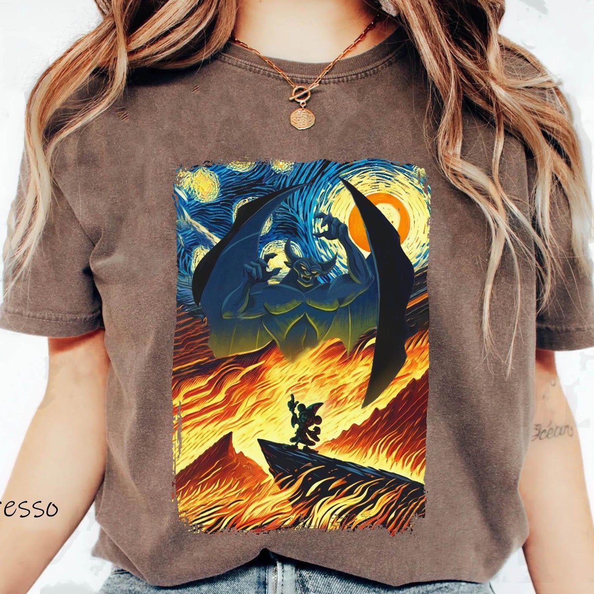 Sorcerer Mickey Mouse Disney Fantasia Shirt Magic Kingdom Tee